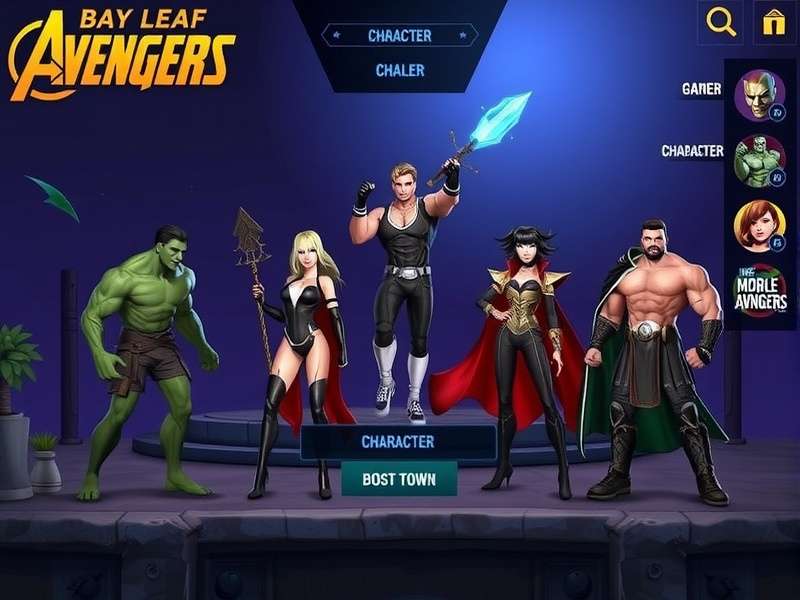 Bay Leaf Avengers Character Selection